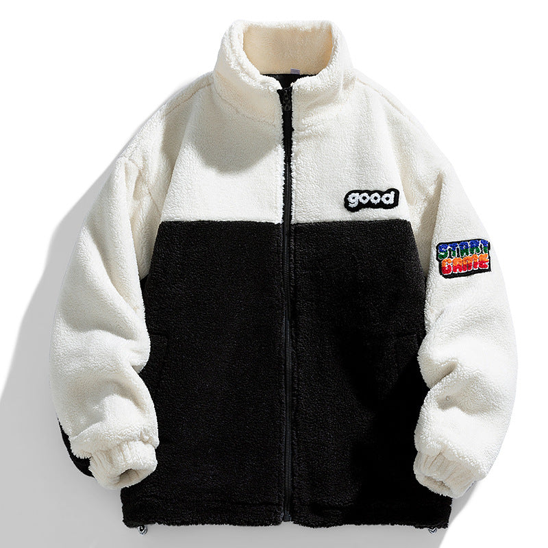 Herren Winter Kapuzenjacke, mit Kapuze und Reißverschluss, extra warm & bequem.