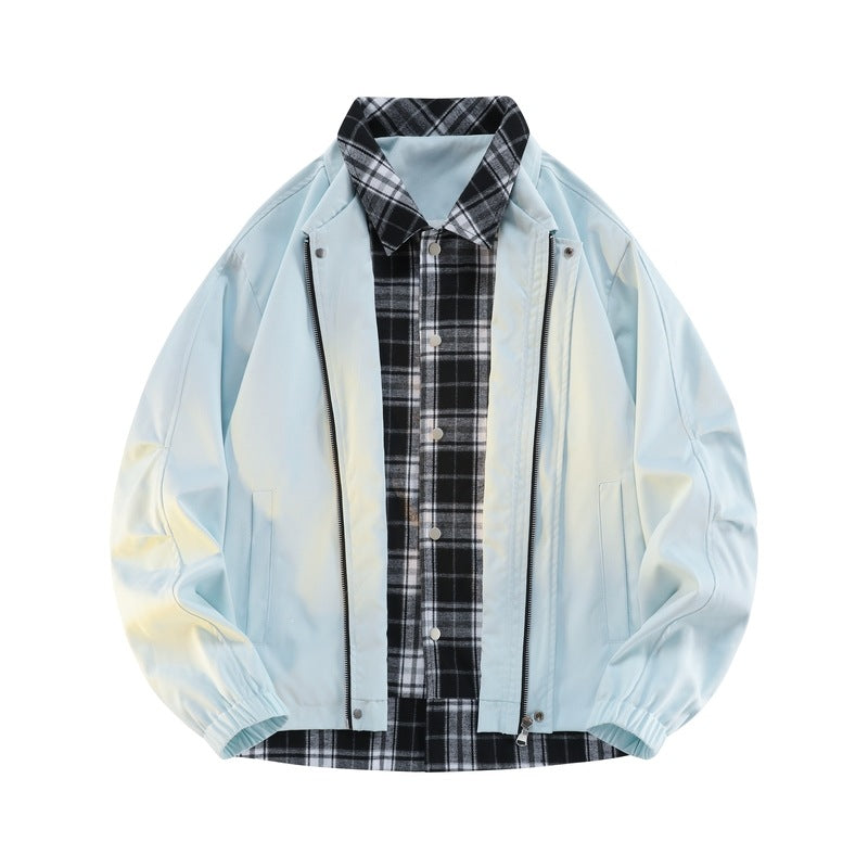 Modische Herren Übergangsjacke mit schlankem Schnitt, passend für Casual-Looks und den Übergang. Bequem.
