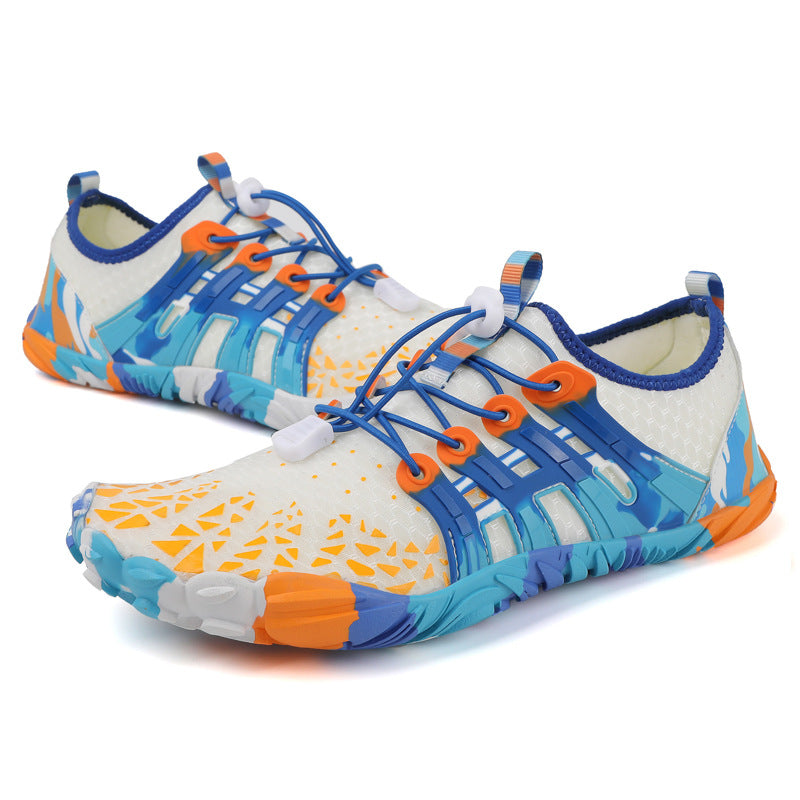 Detailansicht der flexiblen Barfußschuh-Sohle für optimalen Gripp und natürlichen Laufstil bei Damen & Herren.
