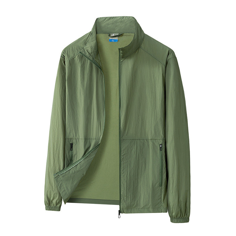 Vielseitige Herren Jacke, leicht & atmungsaktiv, als Windjacke, Outdoor- oder Reisejacke nutzbar.
