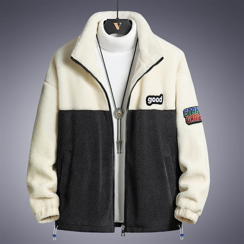 Bequeme Herren Kapuzenjacke, stretchbares Material für Bewegungsfreiheit.