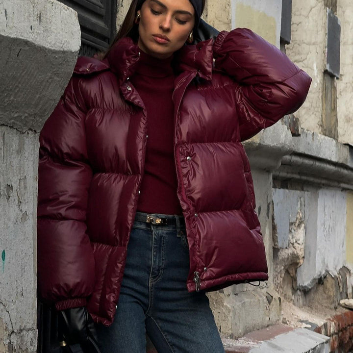 Stylische gesteppte Damen Herbstjacke, warm & casual für den Alltag.
