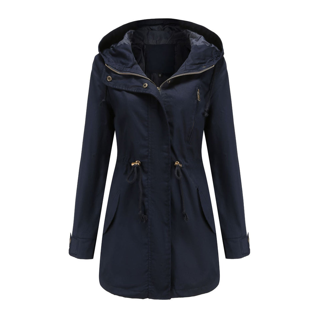 Moderne Kapuzenjacke für Damen, atmungsaktiv und bequem, perfekt für urbane Looks.