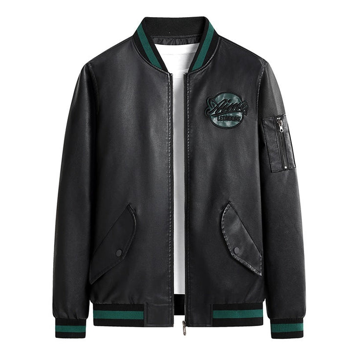Hochwertige Herren Bomberjacke aus strapazierfähigem Material, ideal als vielseitige Übergangsjacke.