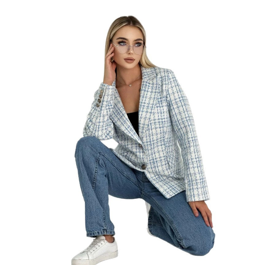 Komfortabler & pflegeleichter Damen Blazer in elegantem Schwarz, ideal für lange Arbeitstage. Klassisch.
