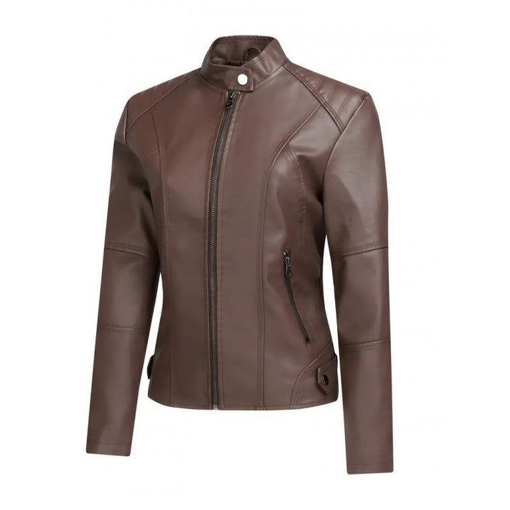 Kurze elegante Damen Freizeitjacke für einen modernen und anspruchsvollen Stil. Ideal für Business & Freizeit.