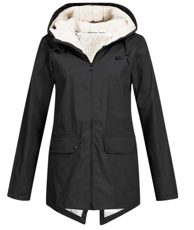 Vielseitiger Damen Parka, lang & warm, geeignet als Winter- oder Übergangsjacke, stilvoll & wetterfest.