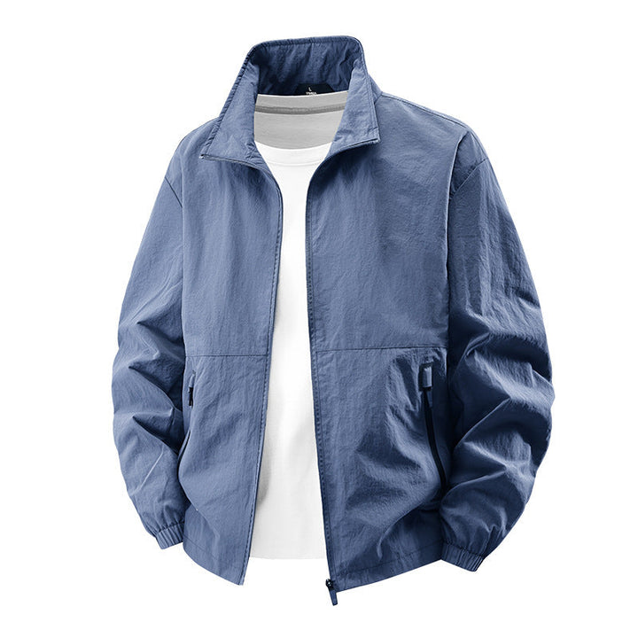 Sportliche Herrenjacke, leichtgewichtig & atmungsaktiv, ideal als Übergangsjacke für Frühling & Herbst.