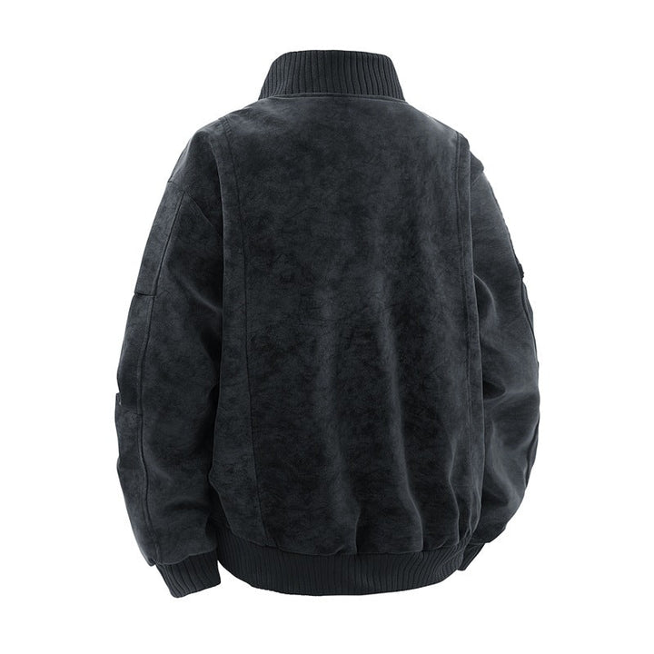 Vielseitige Herren Freizeitjacke im Bomber-Stil, bequem und trendig für tägliche Outfits und Streetwear.
