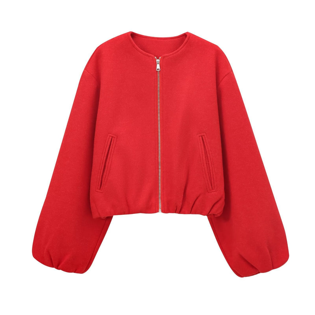 Sportlich-elegante Damen Freizeitjacke, Bomber-Design, eine trendige Ergänzung für jedes Outfit.