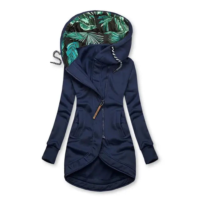 Stilvolle Damen-Regenjacke im Casual-Design. Wasserfest, winddicht & komfortabel für alle Outdoor-Abenteuer.