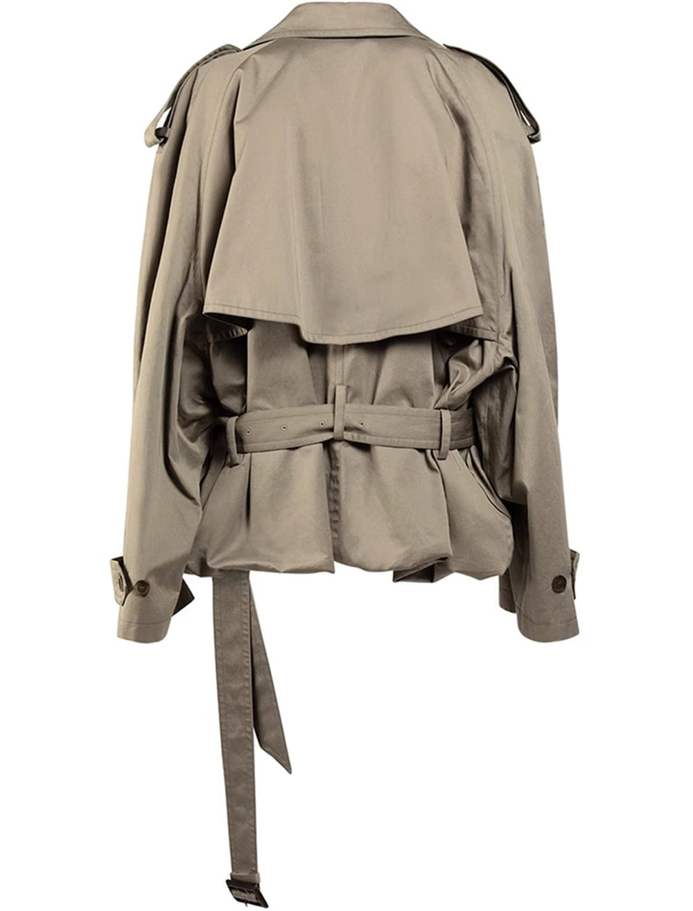Vielseitige Damen Übergangsjacke im Trench-Stil, modern & chic für elegante Freizeit-Outfits.