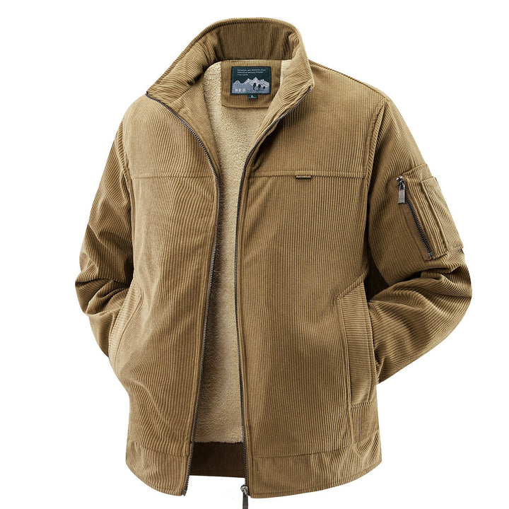 Robuste Herren-Freizeitjacke: Warme Jacke im modernen Design, ideal für den Alltag und kühle Temperaturen.