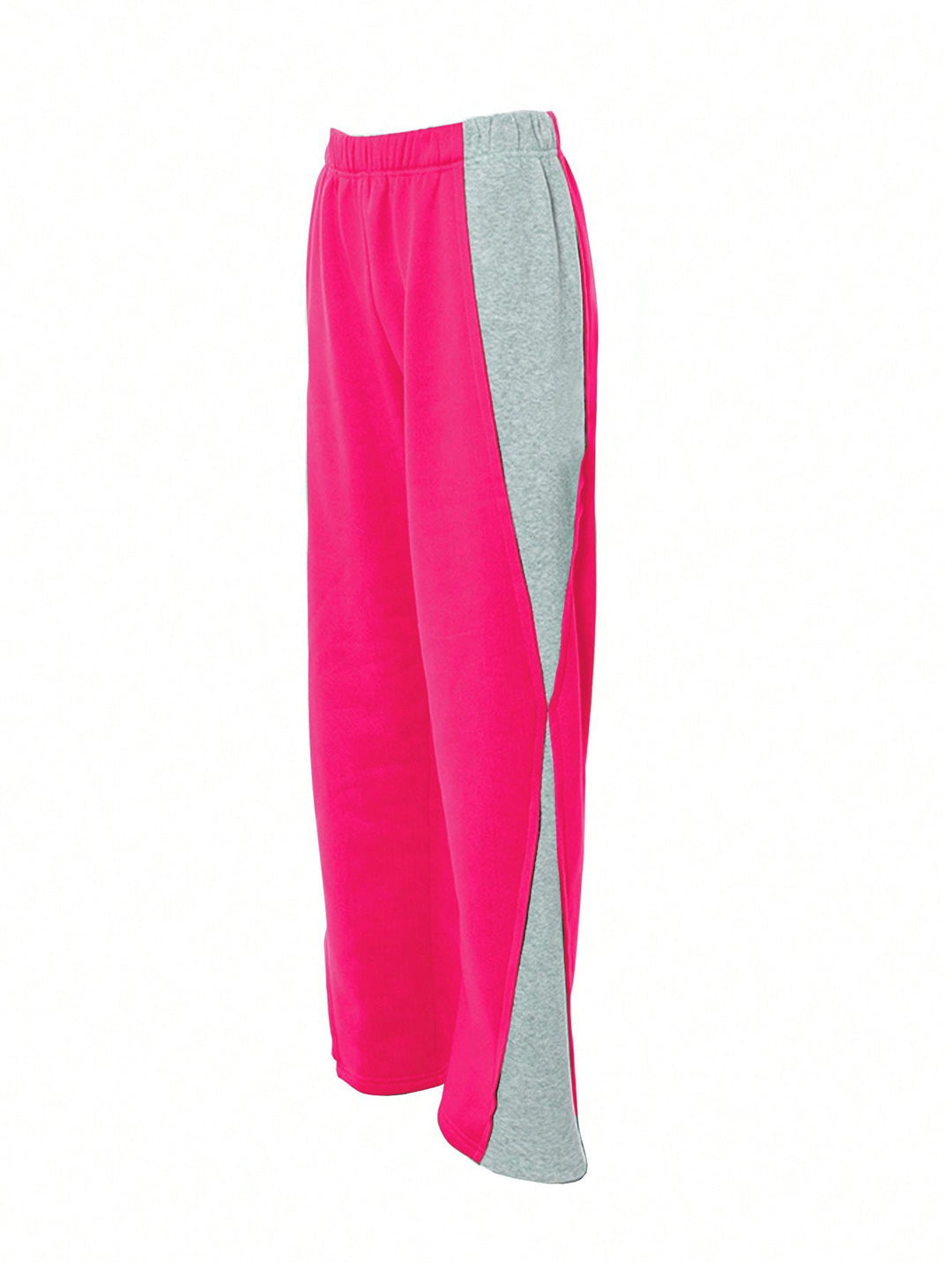 Stilvolle Damen Sporthose, komfortabel, mit Kontrast-Element und lockerem Bein.