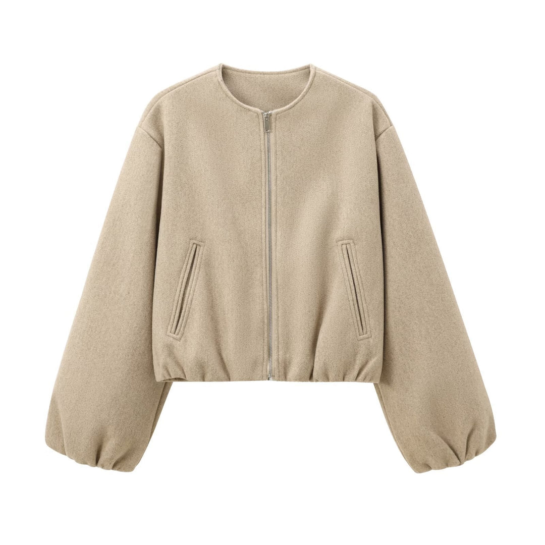 Leichte Damen Sportjacke, modischer Bomber-Schnitt, eine perfekte Wahl für Frühling und Herbst.