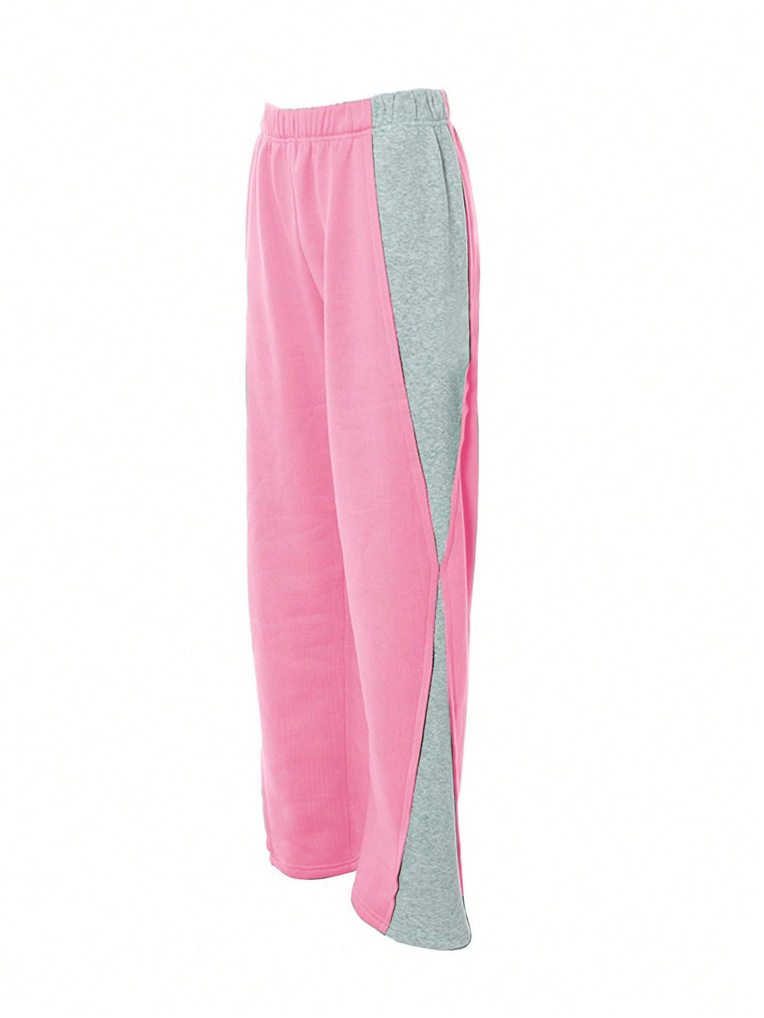 Komfortable Damen Jogginghose für Athleisure, weicher Stoff, mit modischem Seitenschlitz.