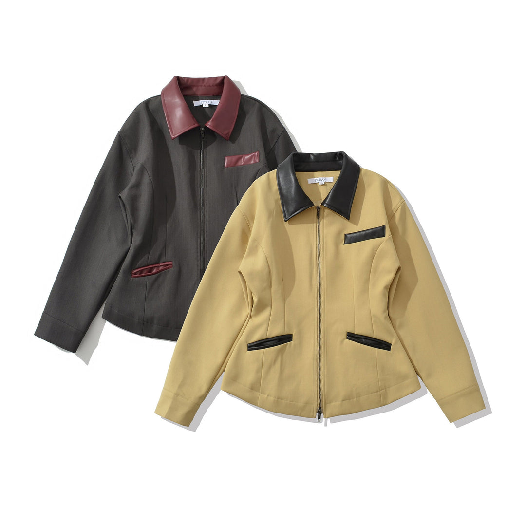 Modische Damen Übergangsjacke für Herbst & Frühling, elegant & casual. Perfekt für stilvolle Übergangszeiten.