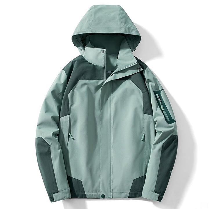 Robuste Herren Funktionsjacke, wasserabweisend für Outdoor-Abenteuer. Winddicht & atmungsaktiv.