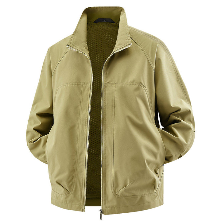 Herren Leichte Outdoor-Jacke: Wasserabweisend, atmungsaktiv & strapazierfähig. Ideale Allwetterjacke für Herren.