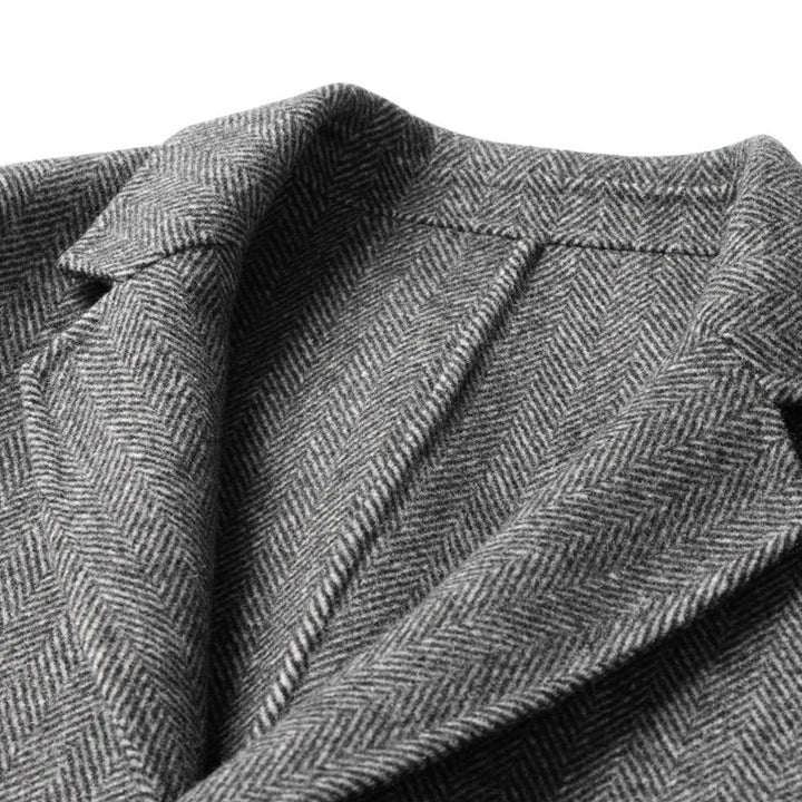 Smart Casual Herren Blazer, Hahnentritt Muster. Vielseitiges Sakko für stilvolle Freizeitoutfits.