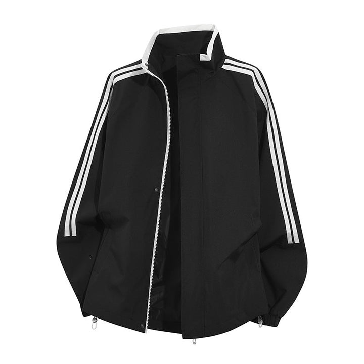 Robuste leichte Outdoor-Windjacke für Herren, schützt vor Wind. Perfekte Sportjacke für Frühling & Herbst.