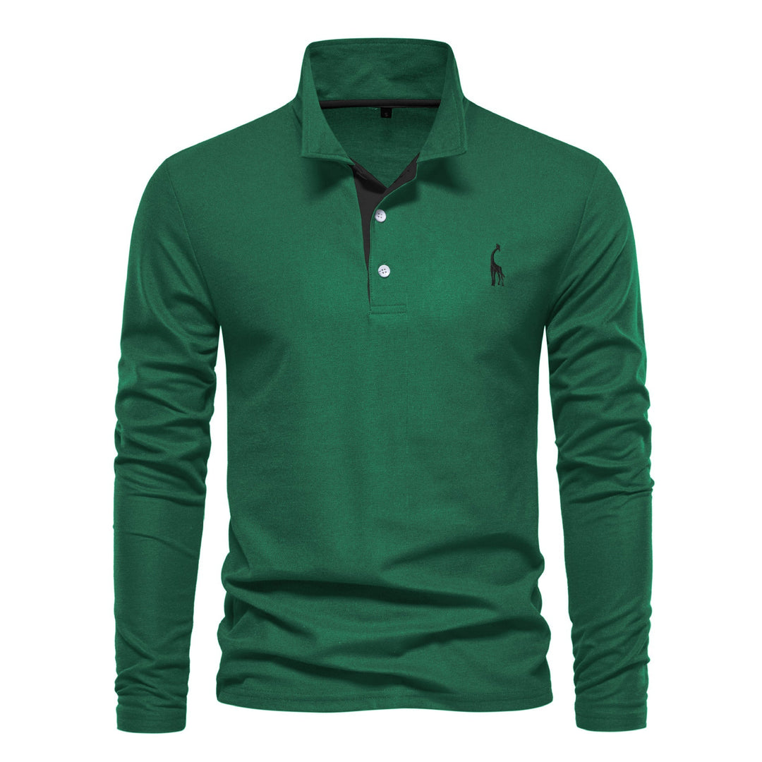 Pflegeleichtes Herren Langarm Poloshirt. Unkomplizierter Stil & Komfort für den Business Casual Look.