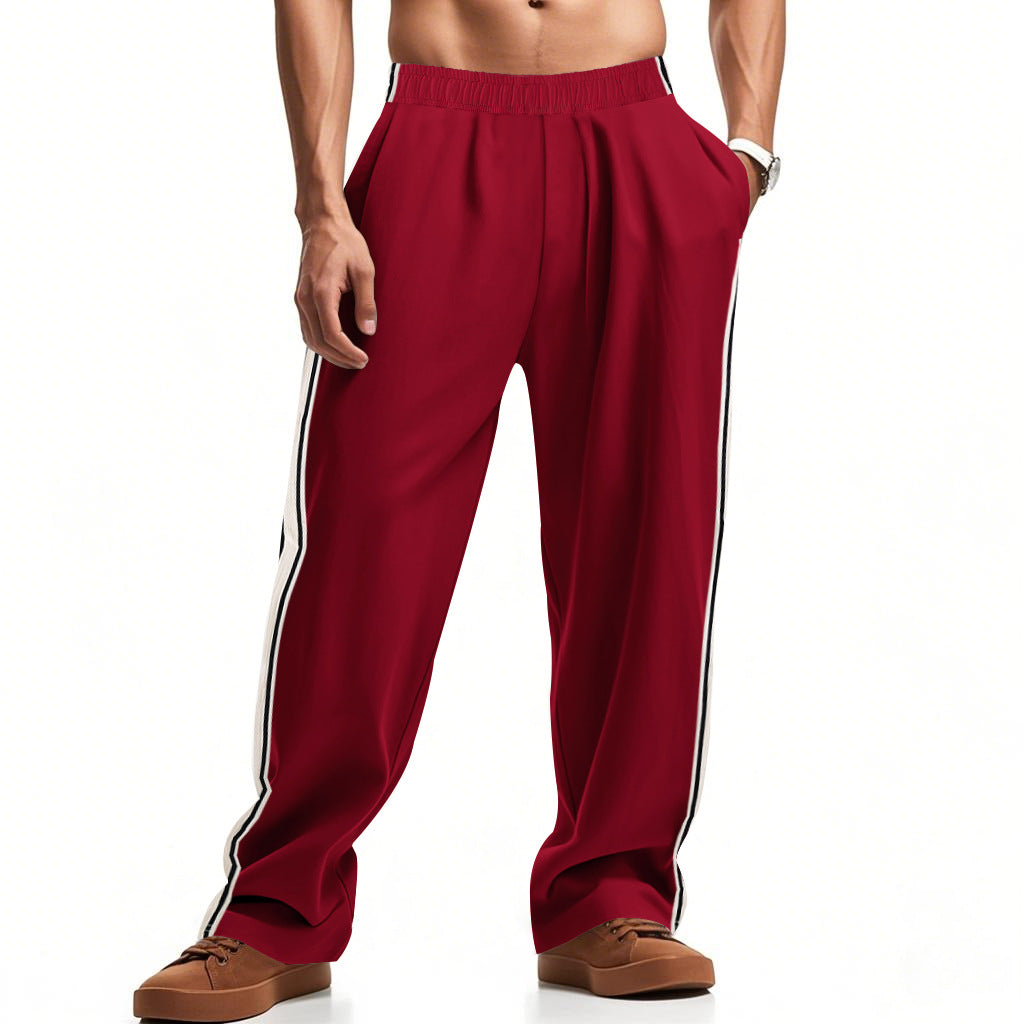 Bequeme Herren Sporthose, elastisch, im Streetwear-Look, perfekt für Training und Alltag.