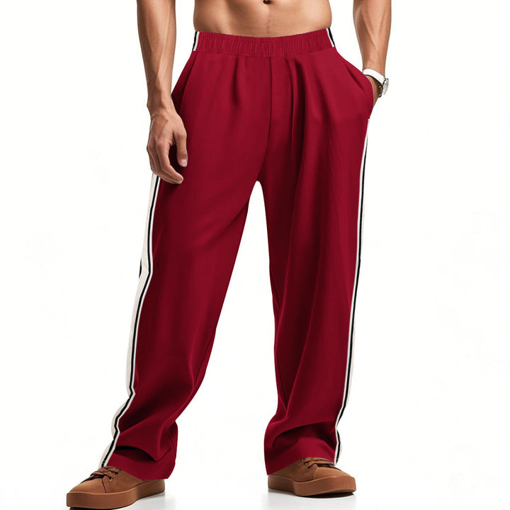 Bequeme Herren Sporthose, elastisch, im Streetwear-Look, perfekt für Training und Alltag.