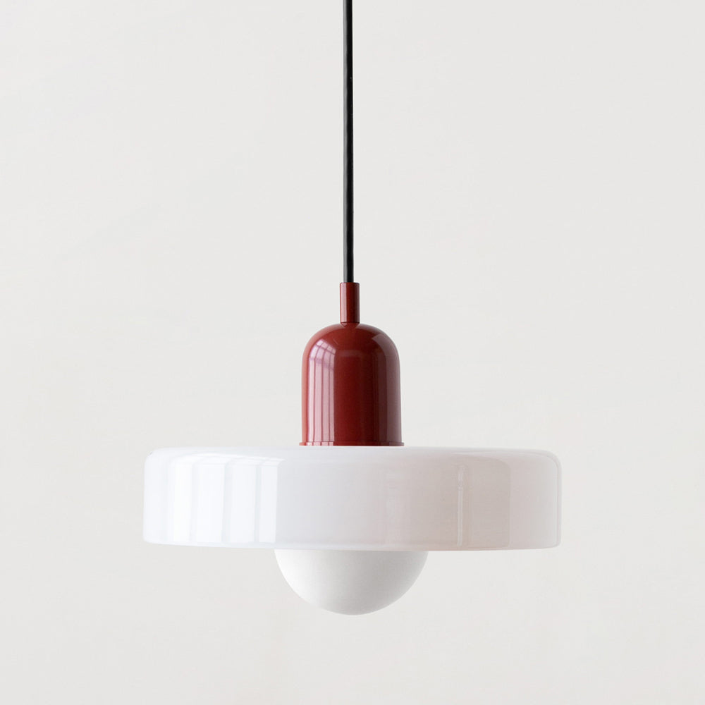 Dekorative Buntglas Hängelampe, farbenfroh. Moderne Pendelleuchte für Wohnzimmer.