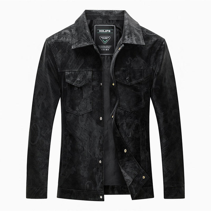 Stilvolle Herrenjacke in dezentem Design, ideal als leichte Freizeitjacke oder Übergangsjacke.