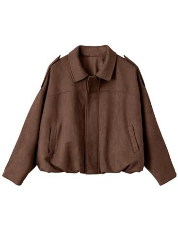 Zeitlose, luftige Oversized Damenjacke; komfortabel, stilvoll & perfekt als Übergangsjacke für jede Frau.