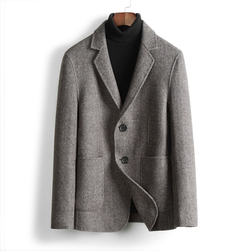 Eleganter Herren Hahnentritt Blazer für Business & Smart Casual Looks. Stilvolle Herrenmode.