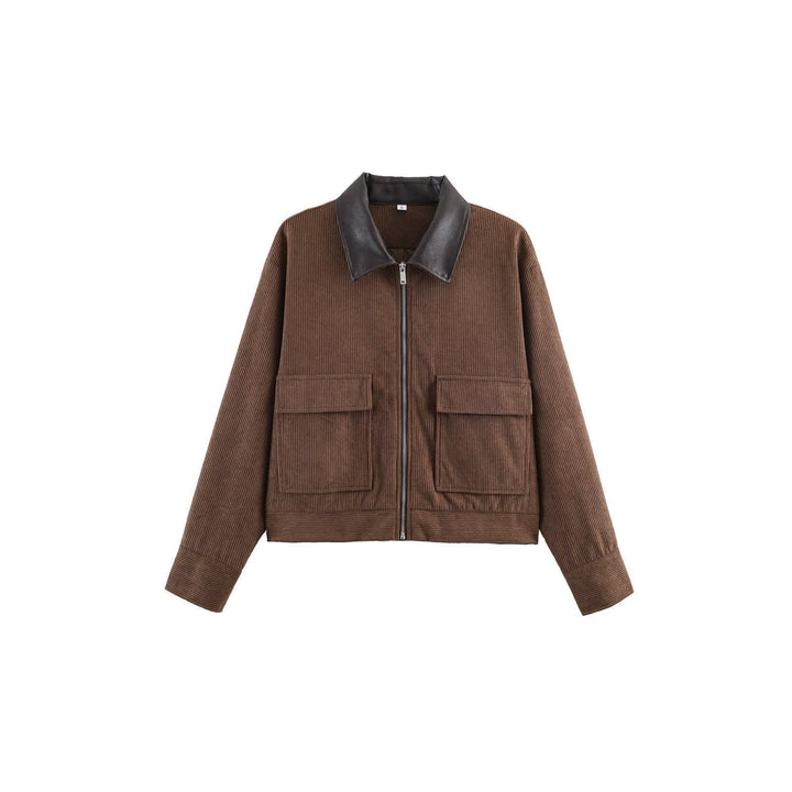 Praktische Damen Übergangsjacke mit geräumigen Taschen; modisch & funktional.