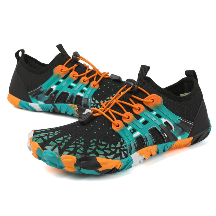Moderne, leichte Barfußschuhe in dezentem Design für Damen & Herren, ideal für natürlichen Lauf & Outdoor.