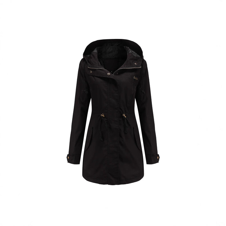 Bequeme Damenjacke mit Kapuze für entspannte Casual Looks und Outdoor-Aktivitäten.