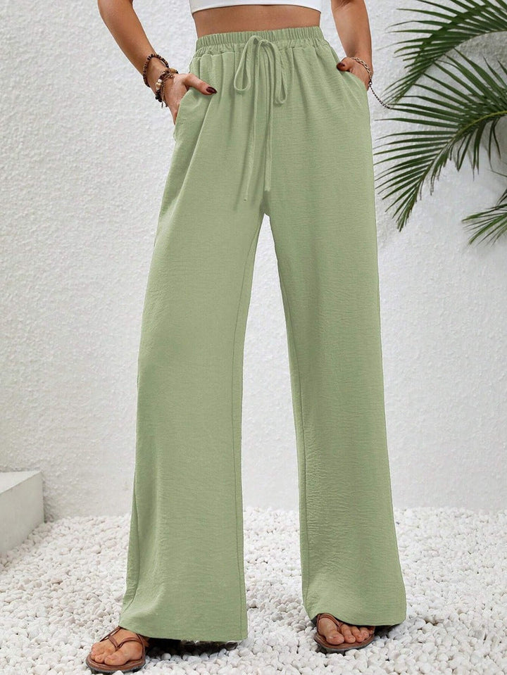 Damen Sommerhose, weit & bequem, mit lockerem Schnitt für maximale Bewegungsfreiheit im Urlaub.