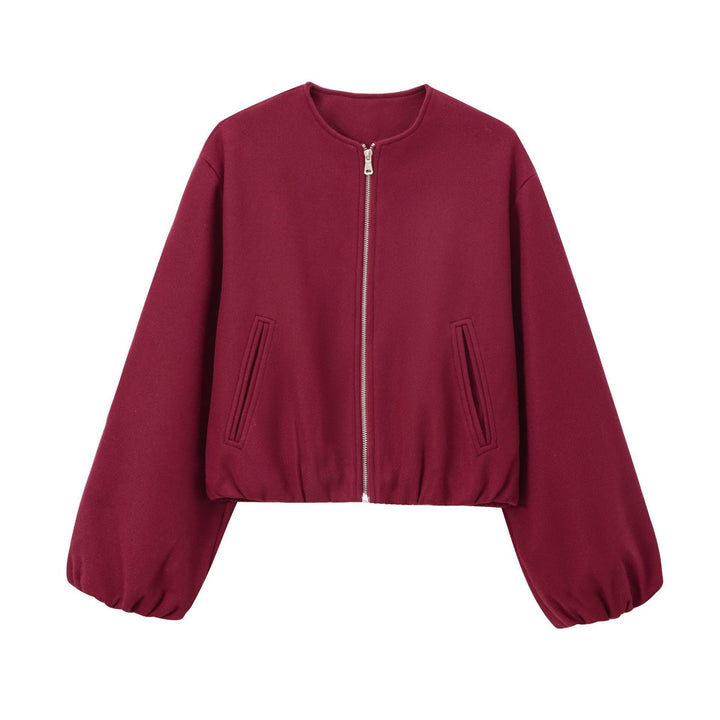 Stilvolle Damen Bomberjacke, sportlich-chic, ideal für entspannte Tage oder den Weg ins Fitnessstudio.