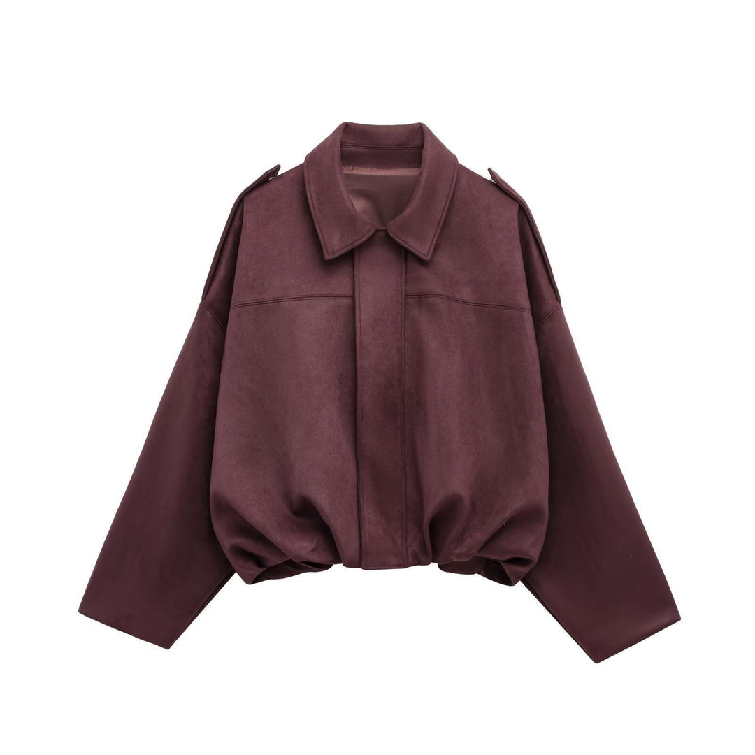 Vielseitige Damen Kurzjacke, elegant-legerer Schnitt. Perfekt für Frühling, Herbst & Freizeit.