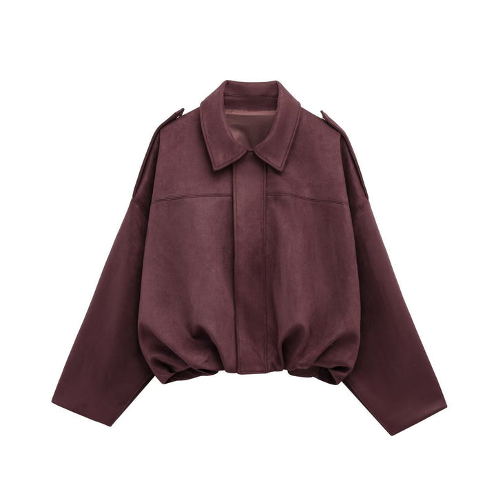 Vielseitige Damen Kurzjacke, elegant-legerer Schnitt. Perfekt für Frühling, Herbst & Freizeit.