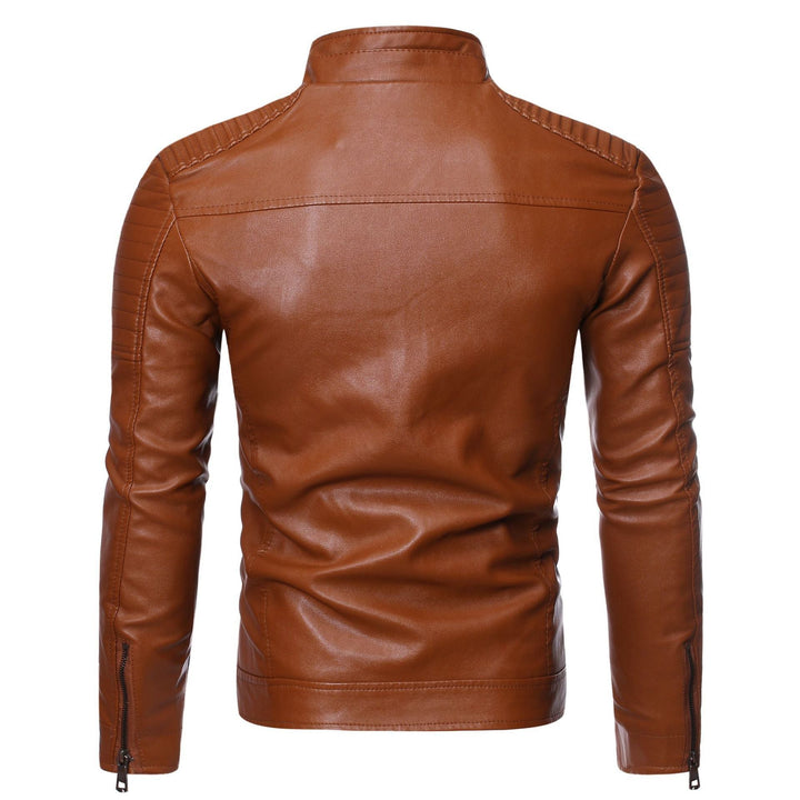 Trendige Herrenjacke im Bikerstil, perfekt für einen lässigen und modernen Freizeit-Look.