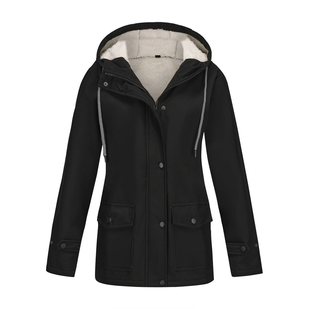 Praktische & modische Damen Outdoorjacke mit weichem Fleece-Futter.