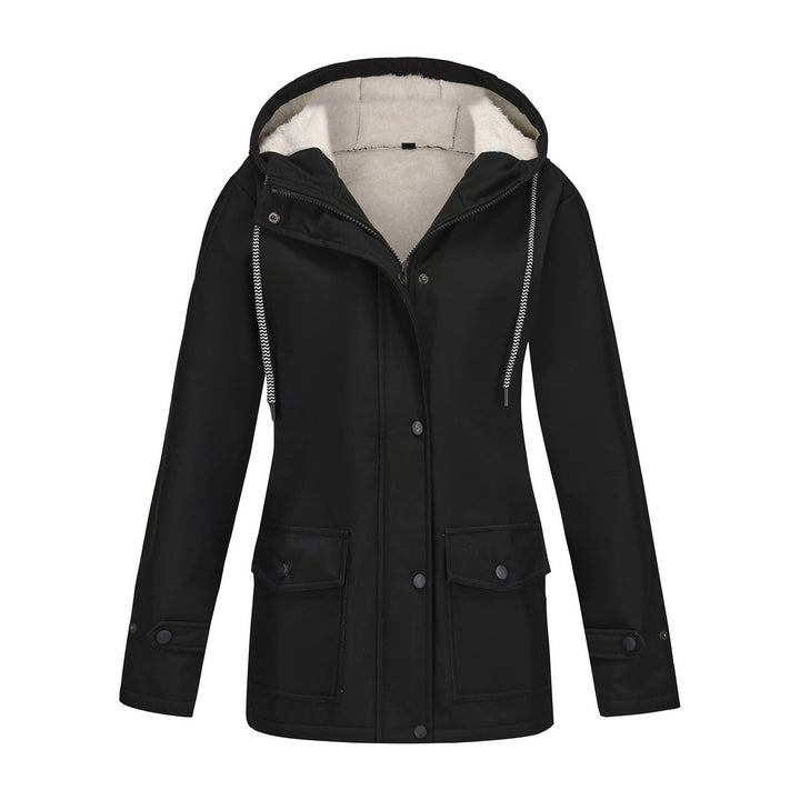 Praktische & modische Damen Outdoorjacke mit weichem Fleece-Futter.