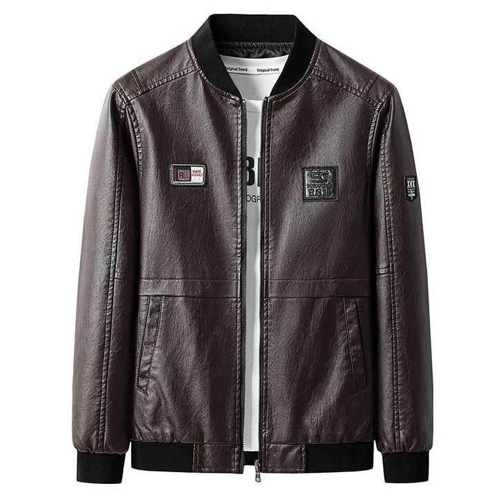 Modische schwarze Herren Bomberjacke, ideal für stilbewusste Männer.