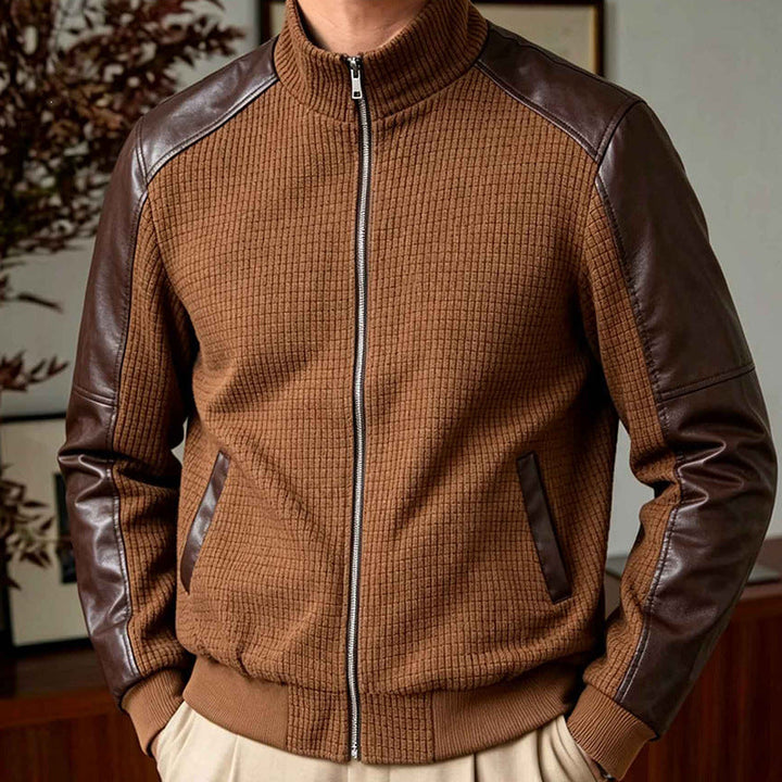 Herren Modische Übergangsjacke im sportlichen Design, stilvoll & bequem für Frühling/Herbst.