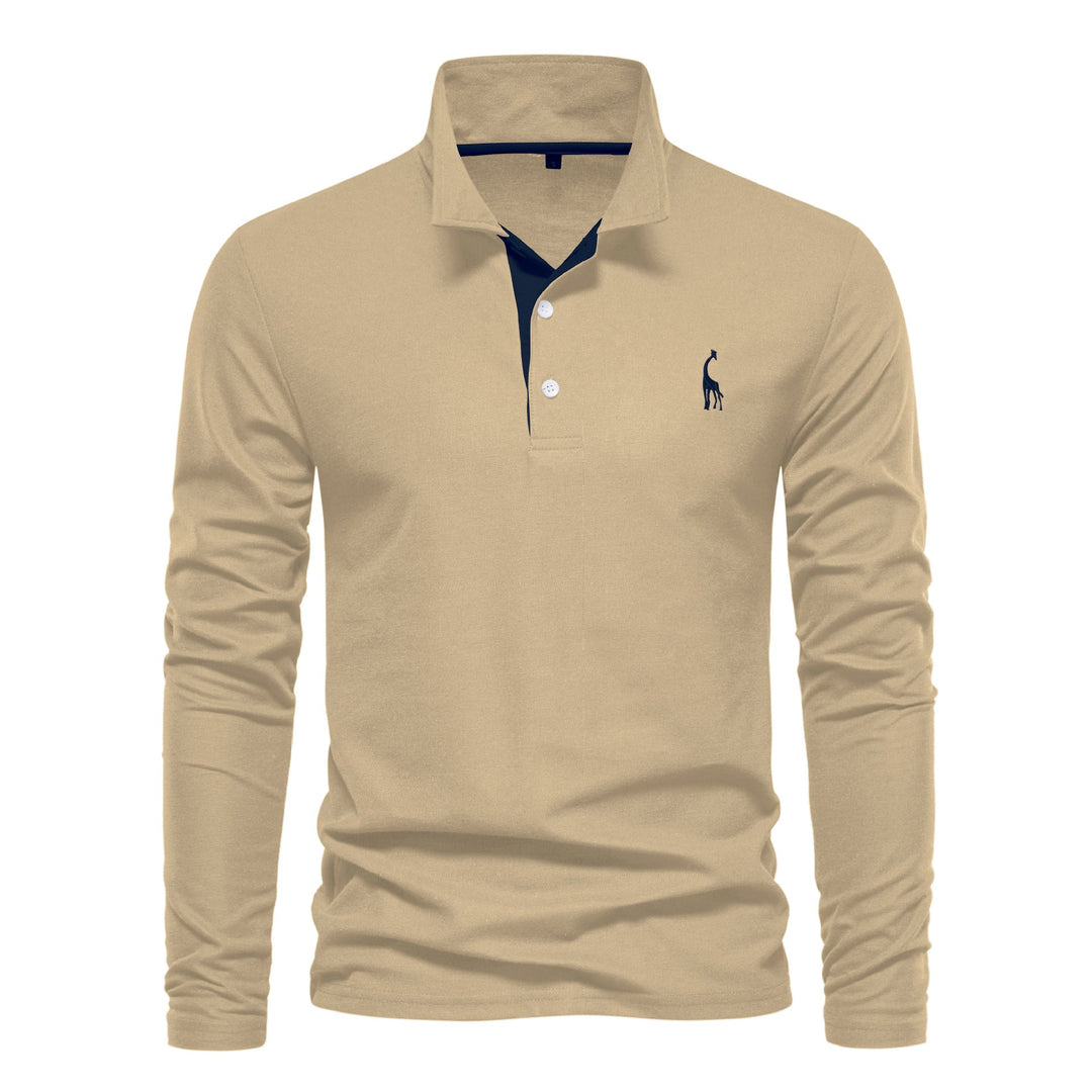 Hochwertiges Herren Langarm Poloshirt. Das perfekte Oberteil für stilbewusste Männer.