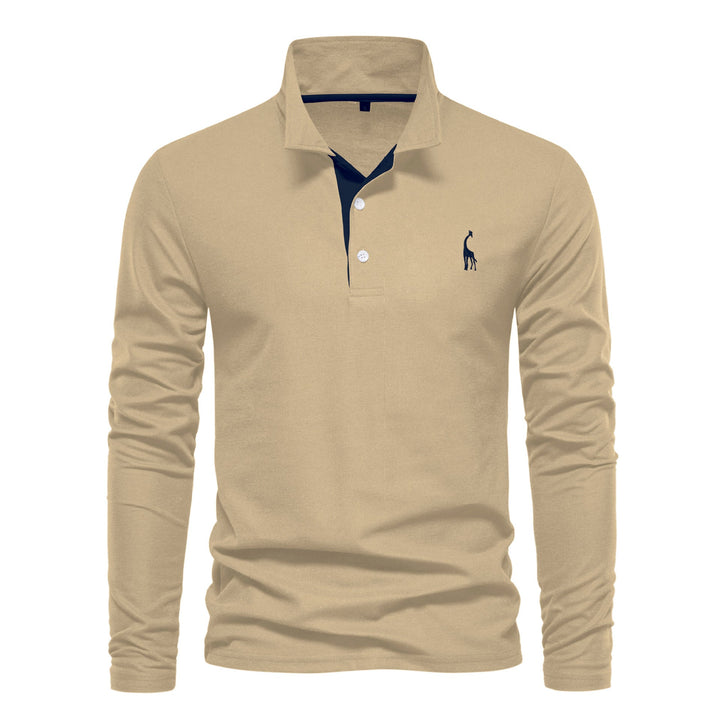 Hochwertiges Herren Langarm Poloshirt. Das perfekte Oberteil für stilbewusste Männer.