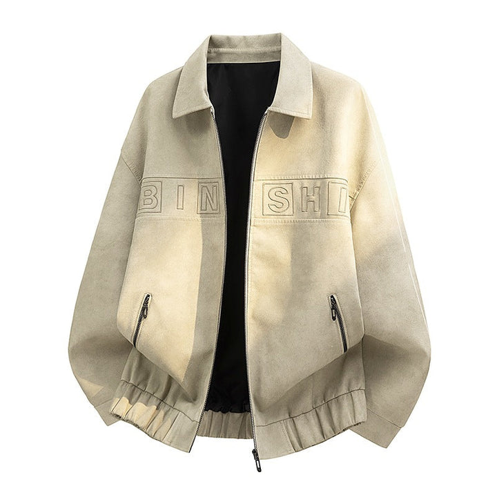 Zeitlose Herren Jacke im Biker-Stil, Vintage-Look. Lässig, robust und ein Highlight für jedes Freizeit-Outfit.