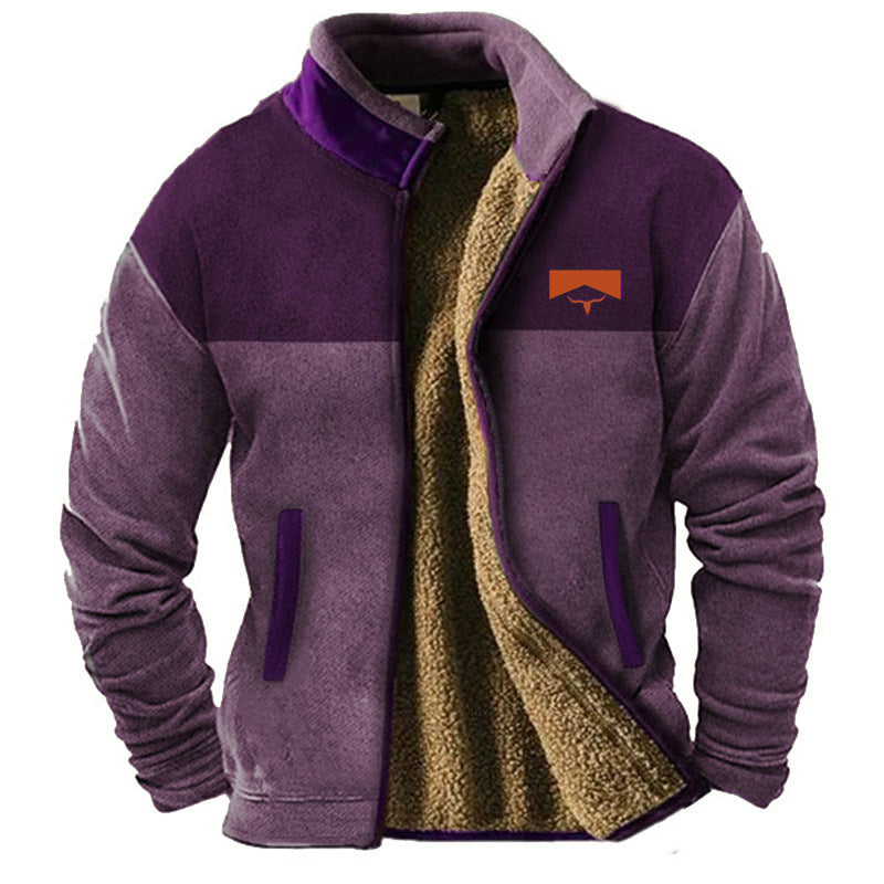 Wärmende Herrenjacke in großen Größen, ideal für Alltag & Freizeit. Lässige, bequeme Übergangsjacke.