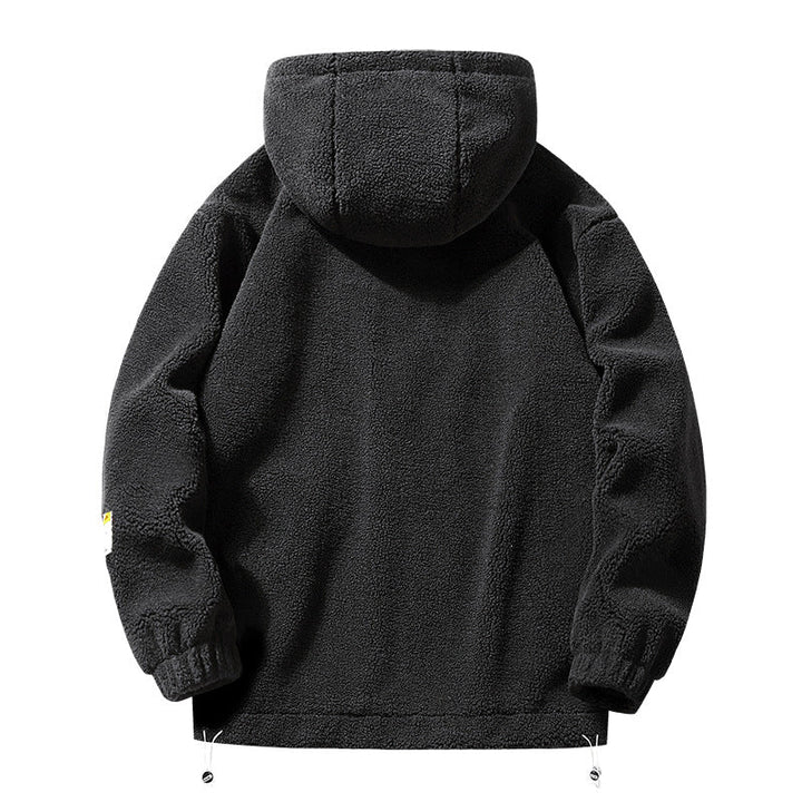 Warme Herren Kapuzenjacke, mit praktischer Kapuze, ideal für windige Tage.