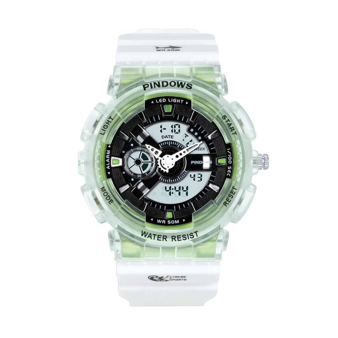 Die stoßfeste Outdooruhr für Männer, Digitaluhr mit robustem Design, wasserdicht und zuverlässig.